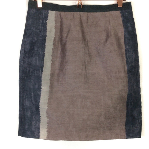 LOFT Dresses & Skirts - 🦋LOFT Ann Taylor Water Color PocketPencil Skirt 8